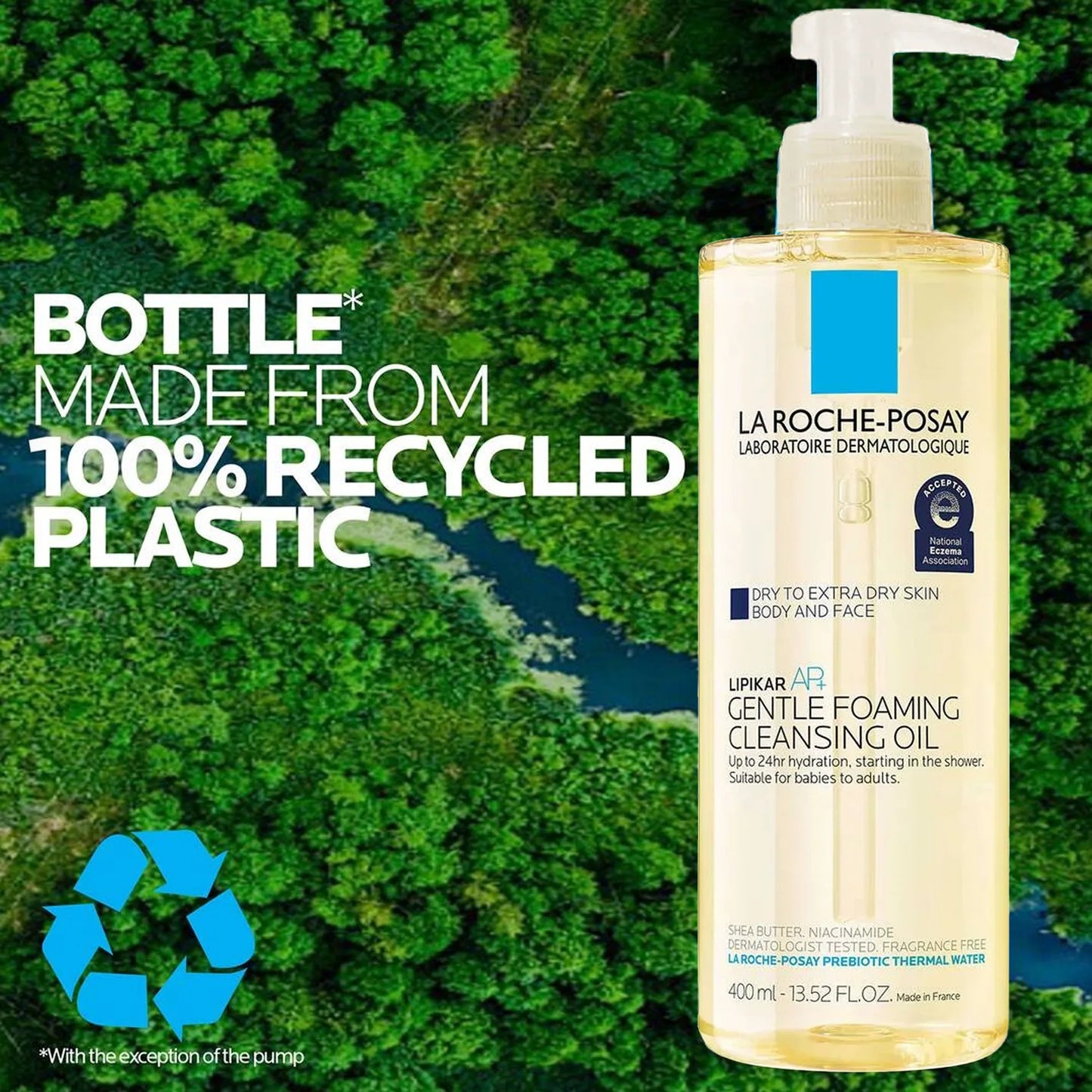 La Roche-Posay Lipikar AP+ Gentle Foaming Cleansing Oil 400ml