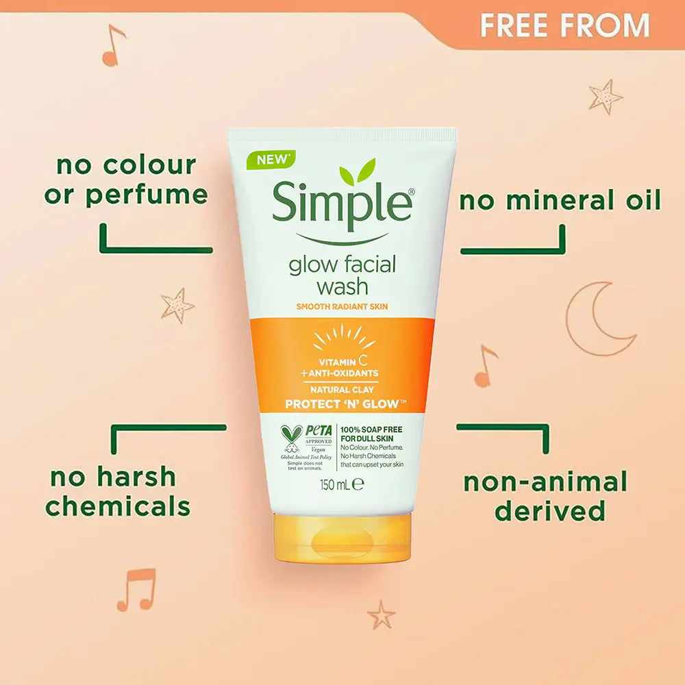 Simple Glow Facial Wash