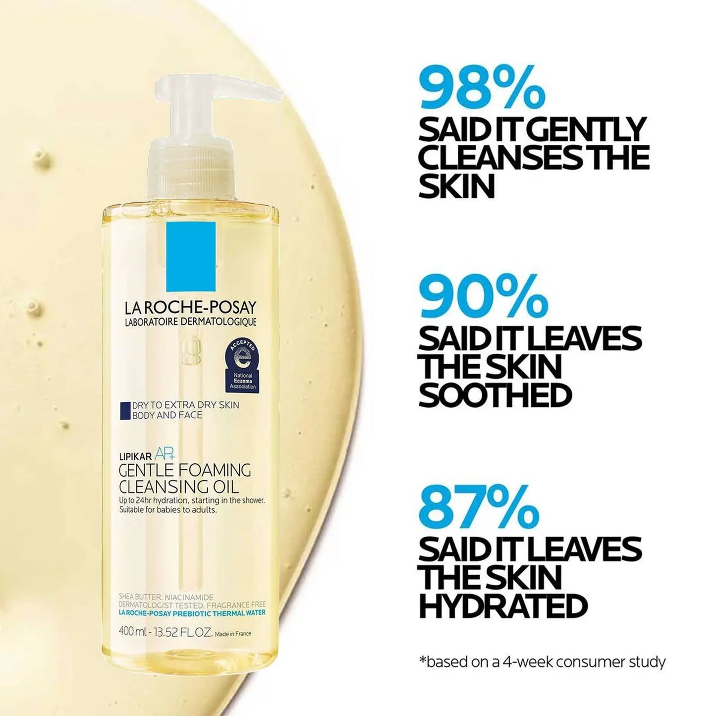 La Roche-Posay Lipikar AP+ Gentle Foaming Cleansing Oil 400ml