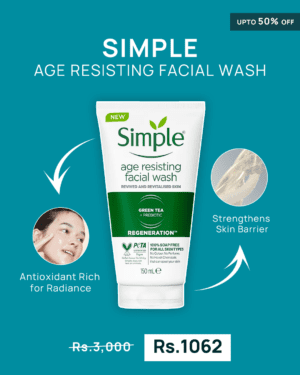 Simple Age Resisting Facial Wash