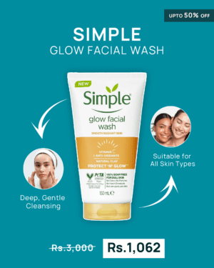 Simple Glow Facial Wash