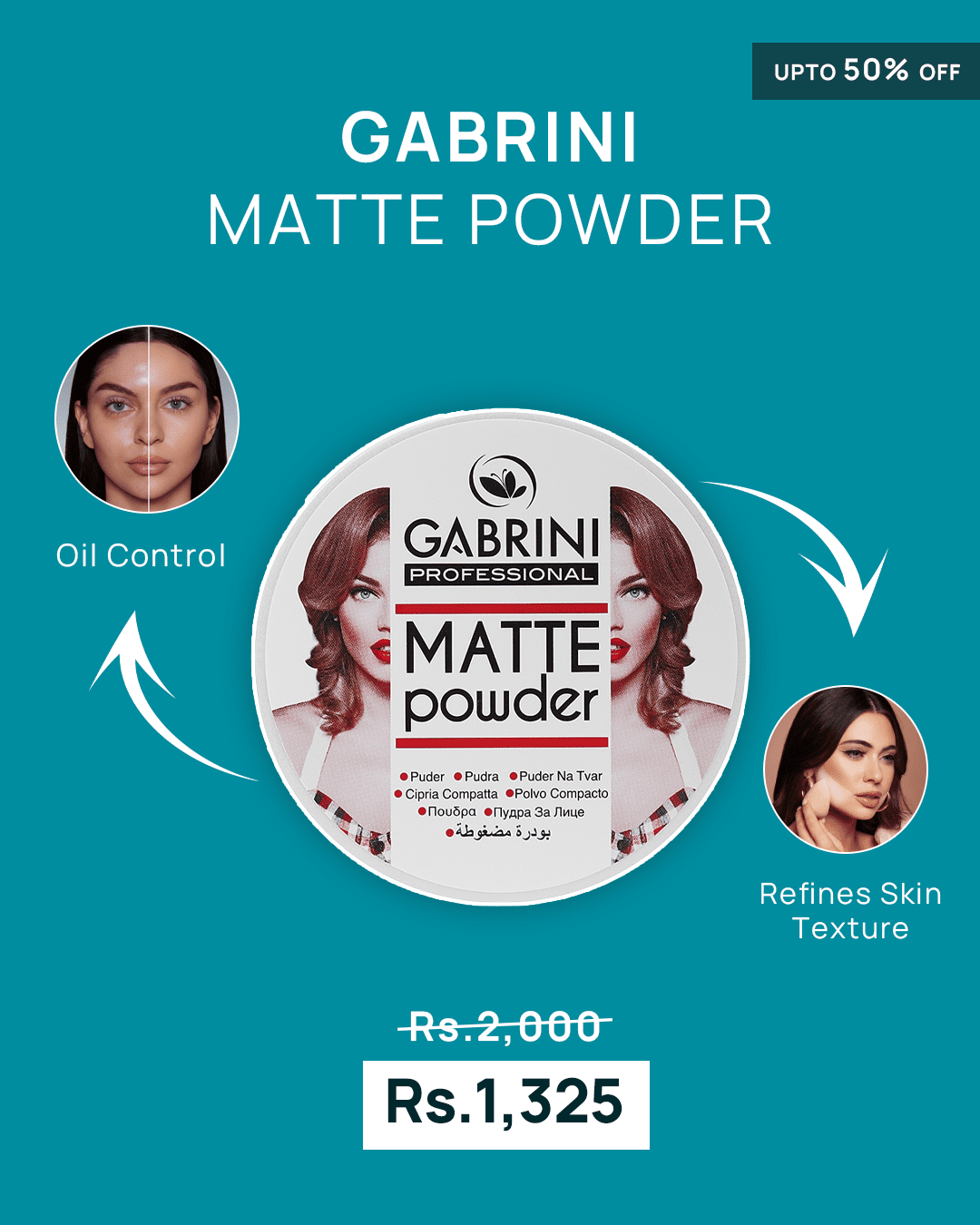 Gabrini Professional Matte Powder
